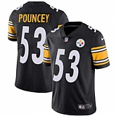 Nike Pittsburgh Steelers #53 Maurkice Pouncey Black Team Color NFL Vapor Untouchable Limited Jersey,baseball caps,new era cap wholesale,wholesale hats